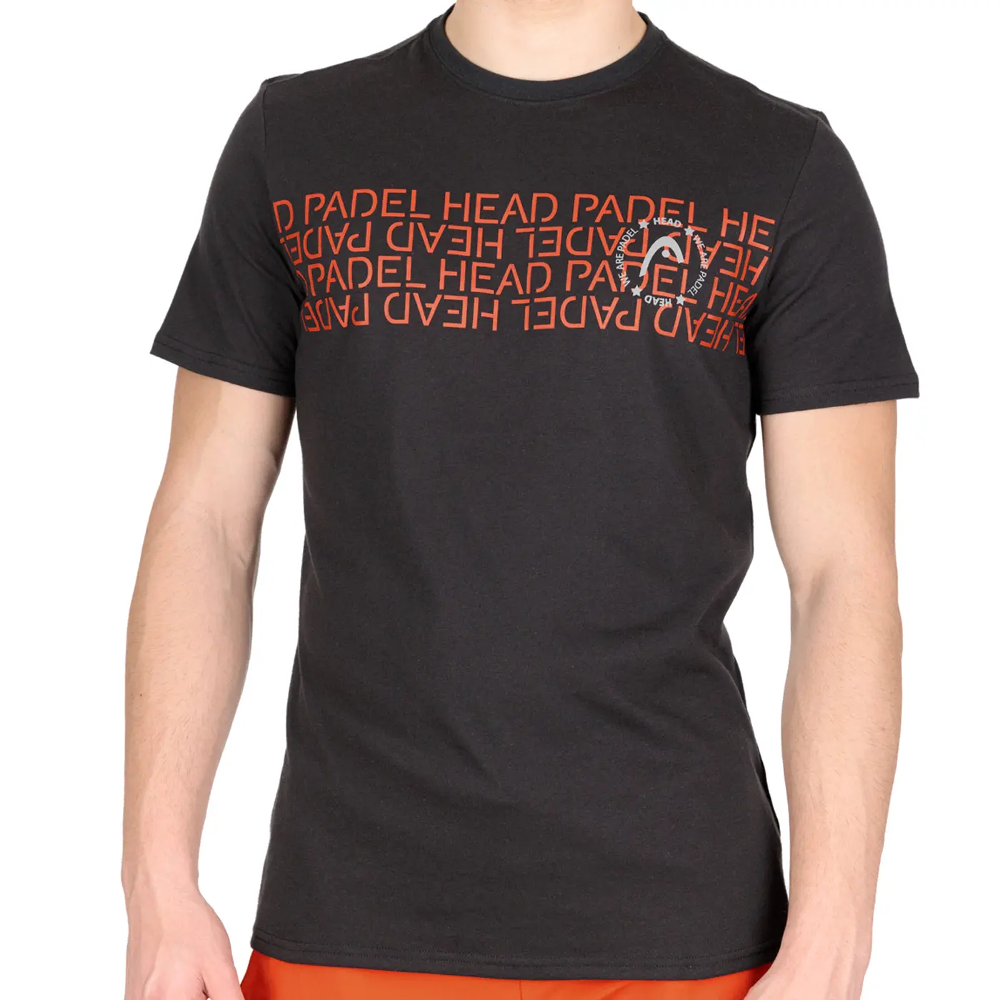 Head Logo Padel T-Shirt SPW Black Image 3 Head Logo Padel T-Shirt SPW Black Image 3