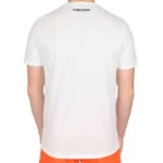 Head Logo Padel T-Shirt SPW White Image 2