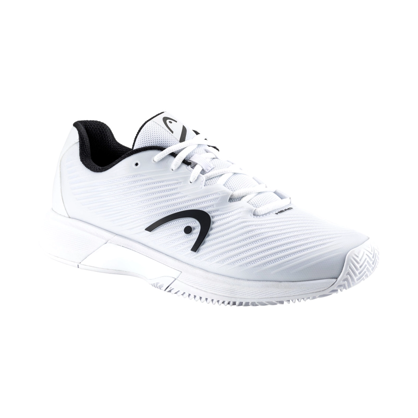 Head Revolt Pro 4.0 Clay Men's Padel Shoes White Black Image 5 Head Revolt Pro 4.0 Clay Men's Padel Shoes White Black Image 5