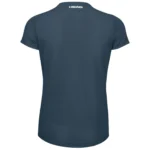 Head Tie-break Women's Padel T-shirt Navy Image 2