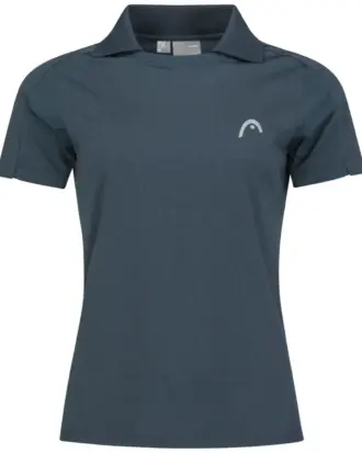 Head Women's Padel Tech Polo Shirt Navy Image 1