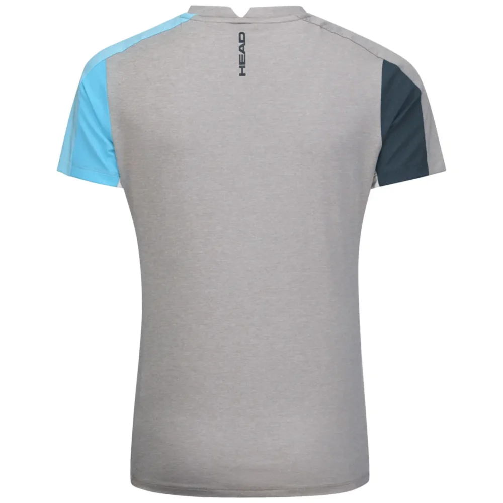 Head Women's TECH padel T-SHIRT 814553-GREL Grey Image 1