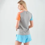 Head Women's TECH padel T-SHIRT 814553-GREL Grey Image 5
