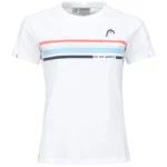 Head Women's Tech Padel T-Shirt white 3
