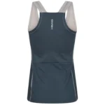 Head Women's Tech Padel Tank Top Grey Navy Image 2