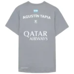 NOX Padel Shirt AGUSTIN TAPIA OFFICIAL GREY 1