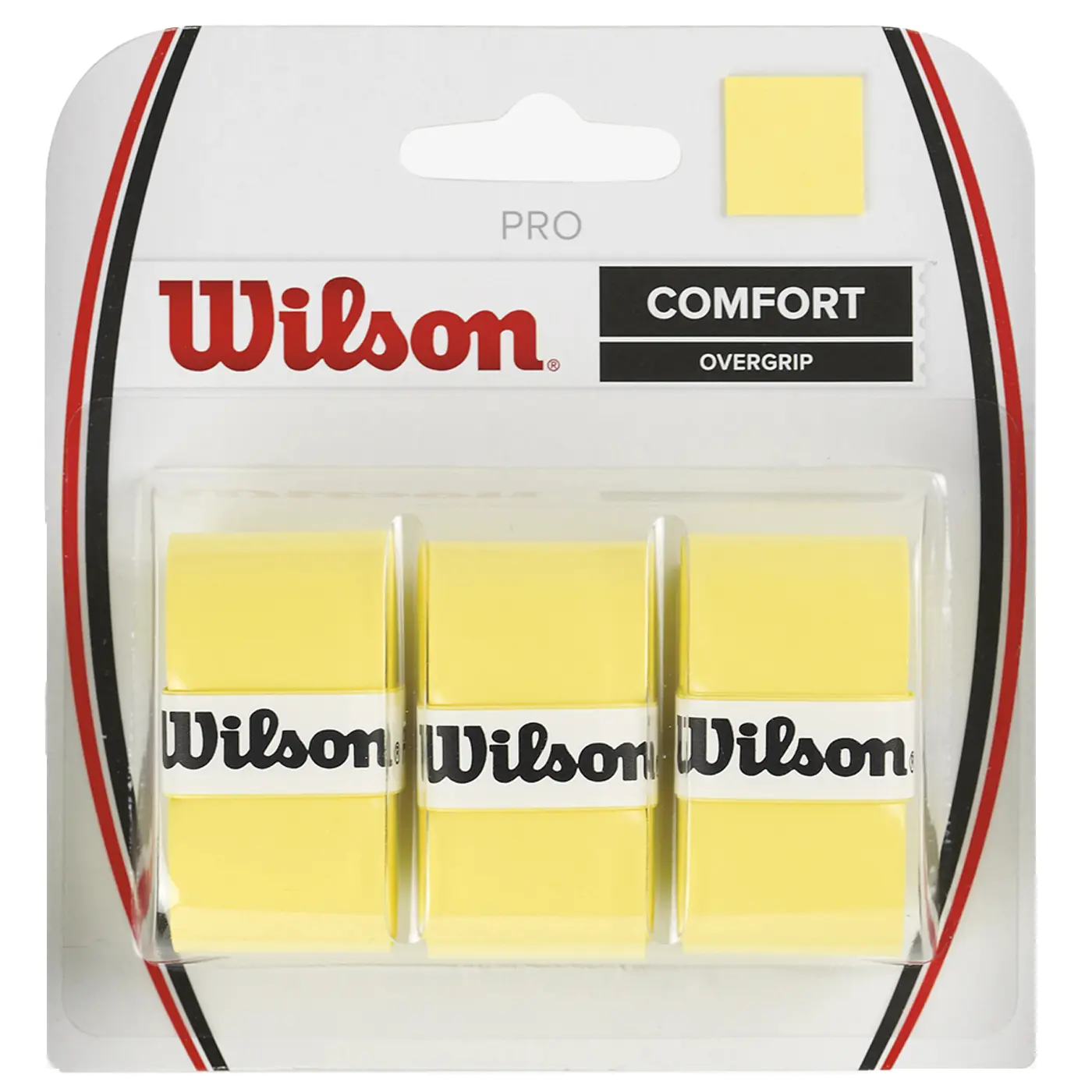 Wilson Pro Overgrip 3 Pack Yellow Wilson Pro Overgrip 3 Pack Yellow