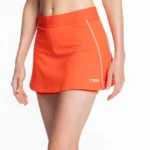 NOX Women's Padel Skort Orange, Padel Skirt for women Image 1