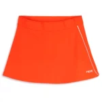 NOX Women's Padel Skort Orange, Padel Skirt for women Image 4
