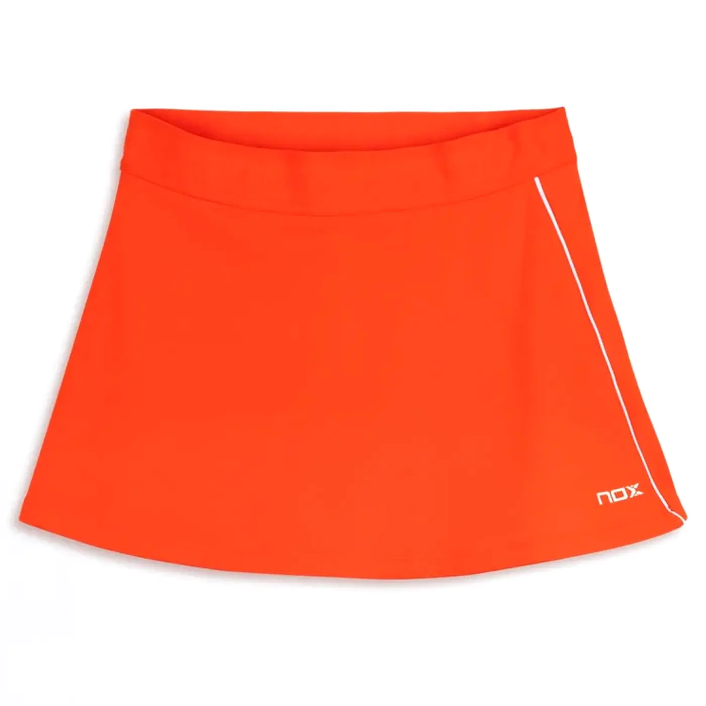 NOX Women's Padel Skort Orange, Padel Skirt for women Image 4 NOX Women's Padel Skort Orange, Padel Skirt for women Image 4
