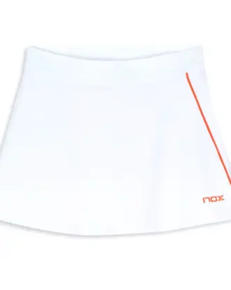 NOX Women's Padel Skort White, Padel Skirt for women IMage 4