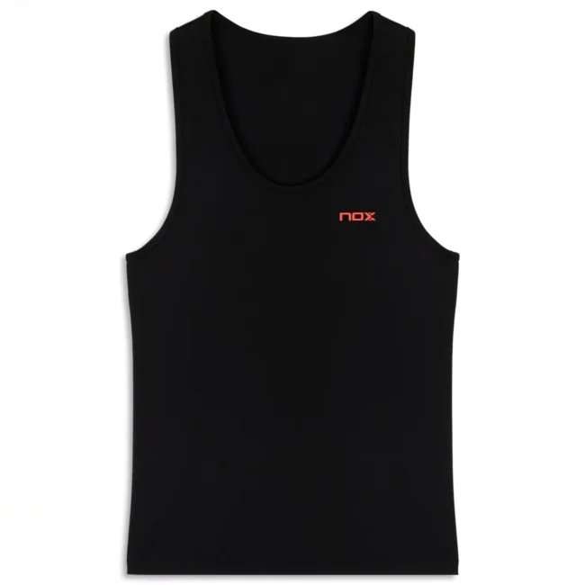 NOX Women's Padel TANK TOP Black Image 4
