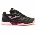 JOMA Set 22 Clay Woman’s Padel Shoes Black Fuchsia
