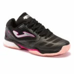 JOMA Set 22 Clay Woman's Padel Shoes Black Fuchsia image 5