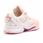 JOMA Set 22 Clay Woman's Padel Shoes Pink Beige, padel shoes for women image 3