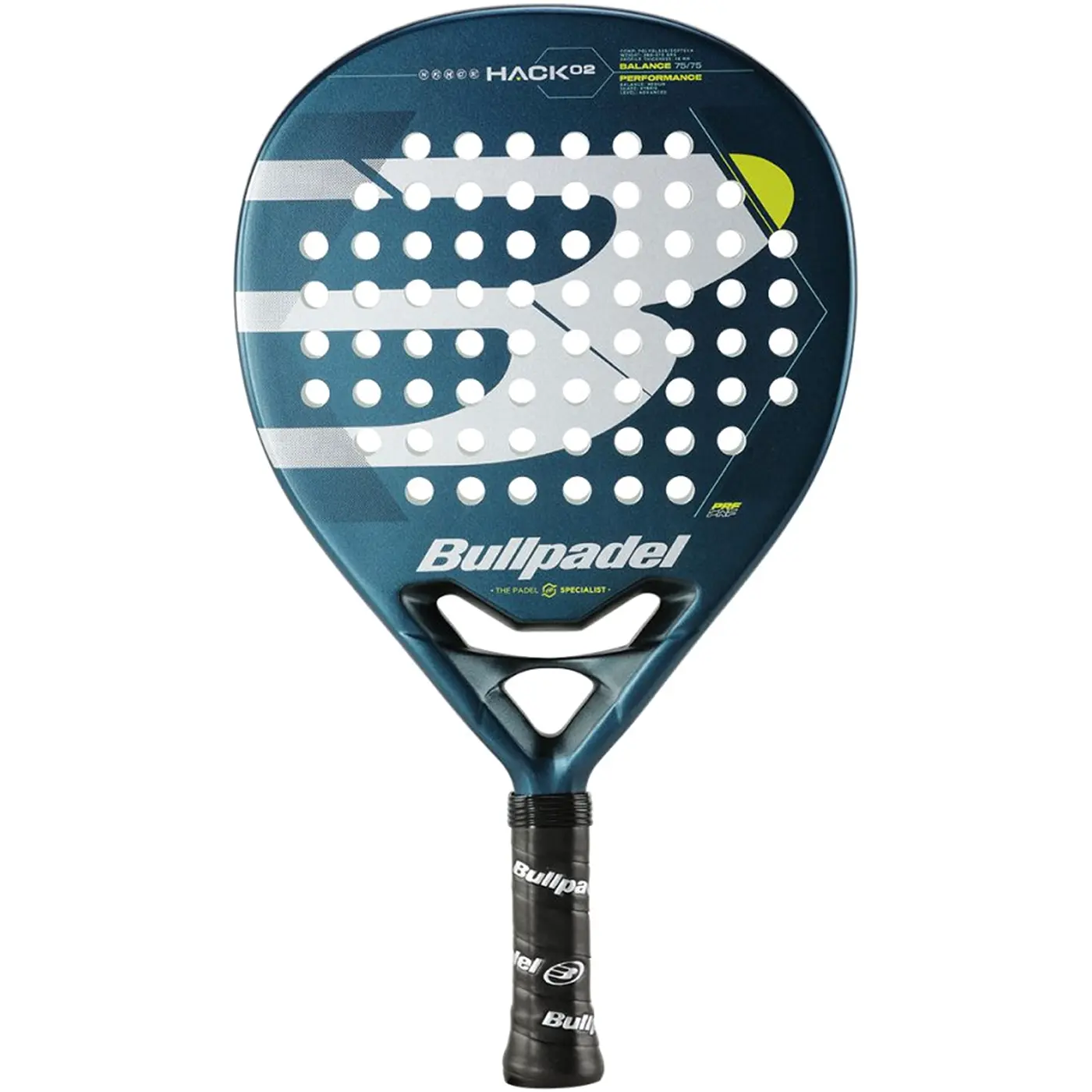 BULLPADEL HACK 02 PRF 24 Padel Racket 2024 Image 4 BULLPADEL HACK 02 PRF 24 Padel Racket 2024 Image 4