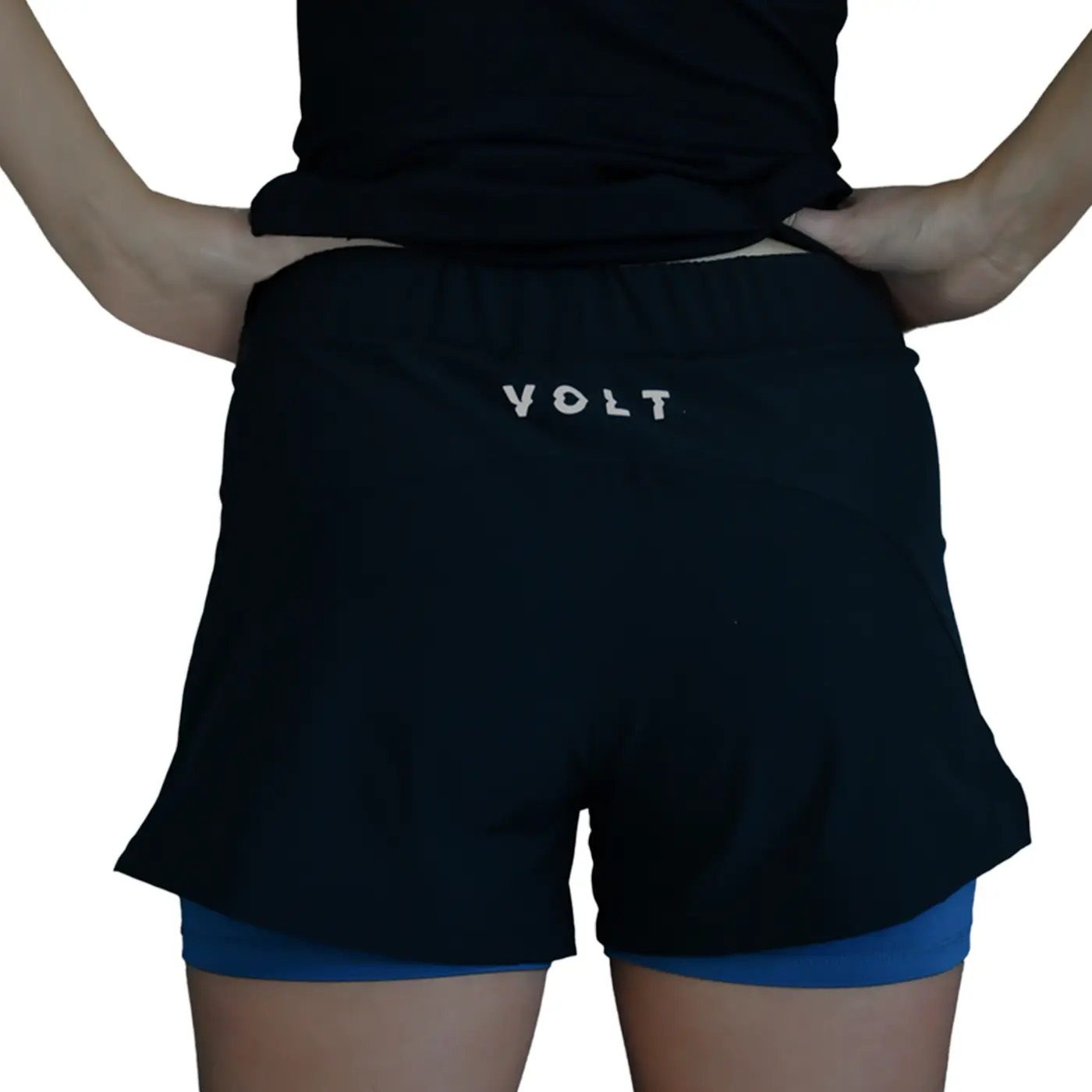 VOLT Padel Performance Woman Shorts Black v4, Women's Padel Short Image 2 VOLT Padel Performance Woman Shorts Black v4, Women's Padel Short Image 2