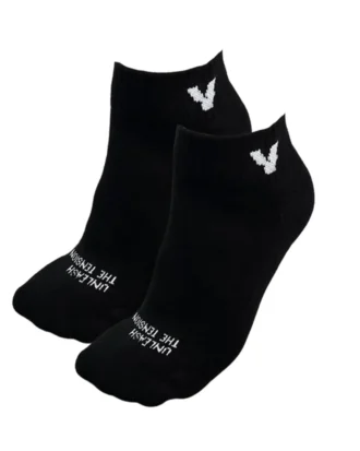 Volt Padel Short Socks, Ankel socks, Ankel Padel Socks Black (2 pack) Image 11