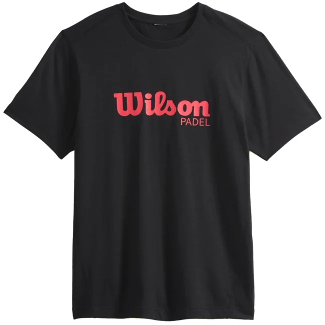 Wilson Graphic Padel Tee Black