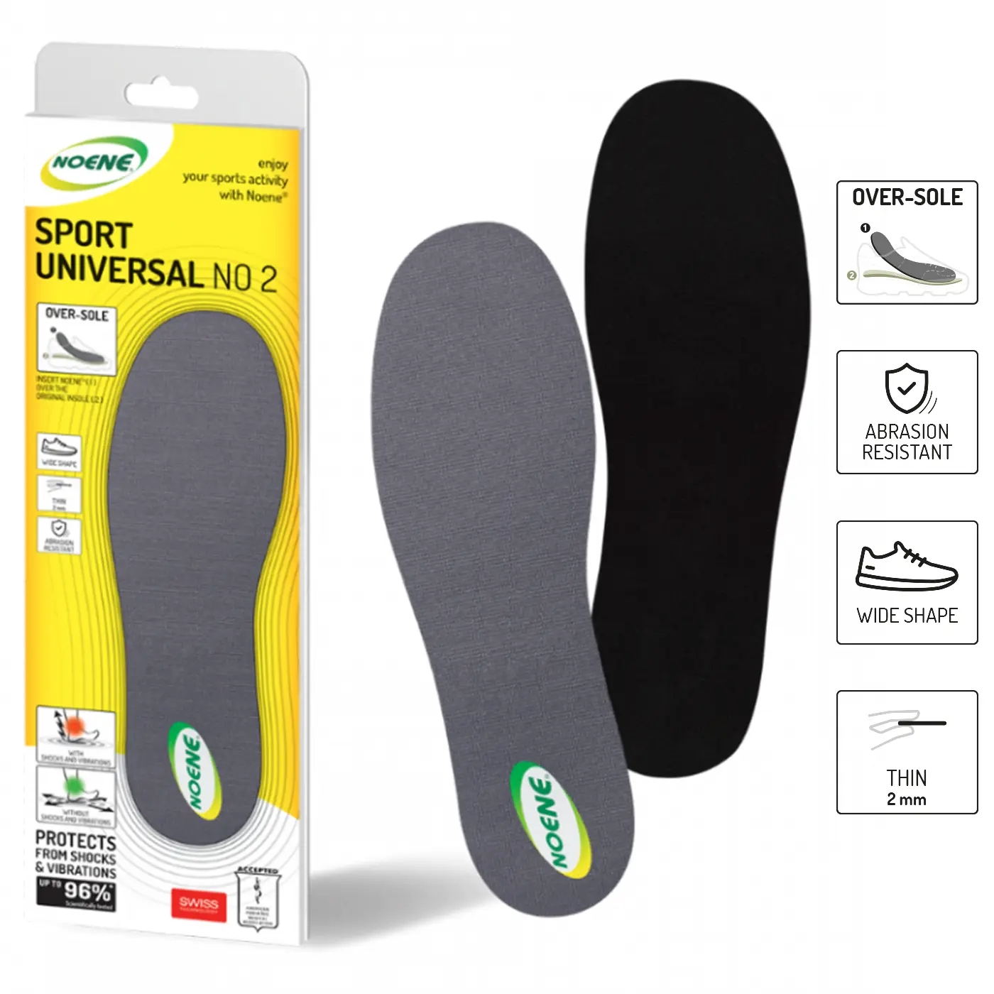 NOENE SPORT Universal No2 Oversole NOENE SPORT Universal No2 Oversole