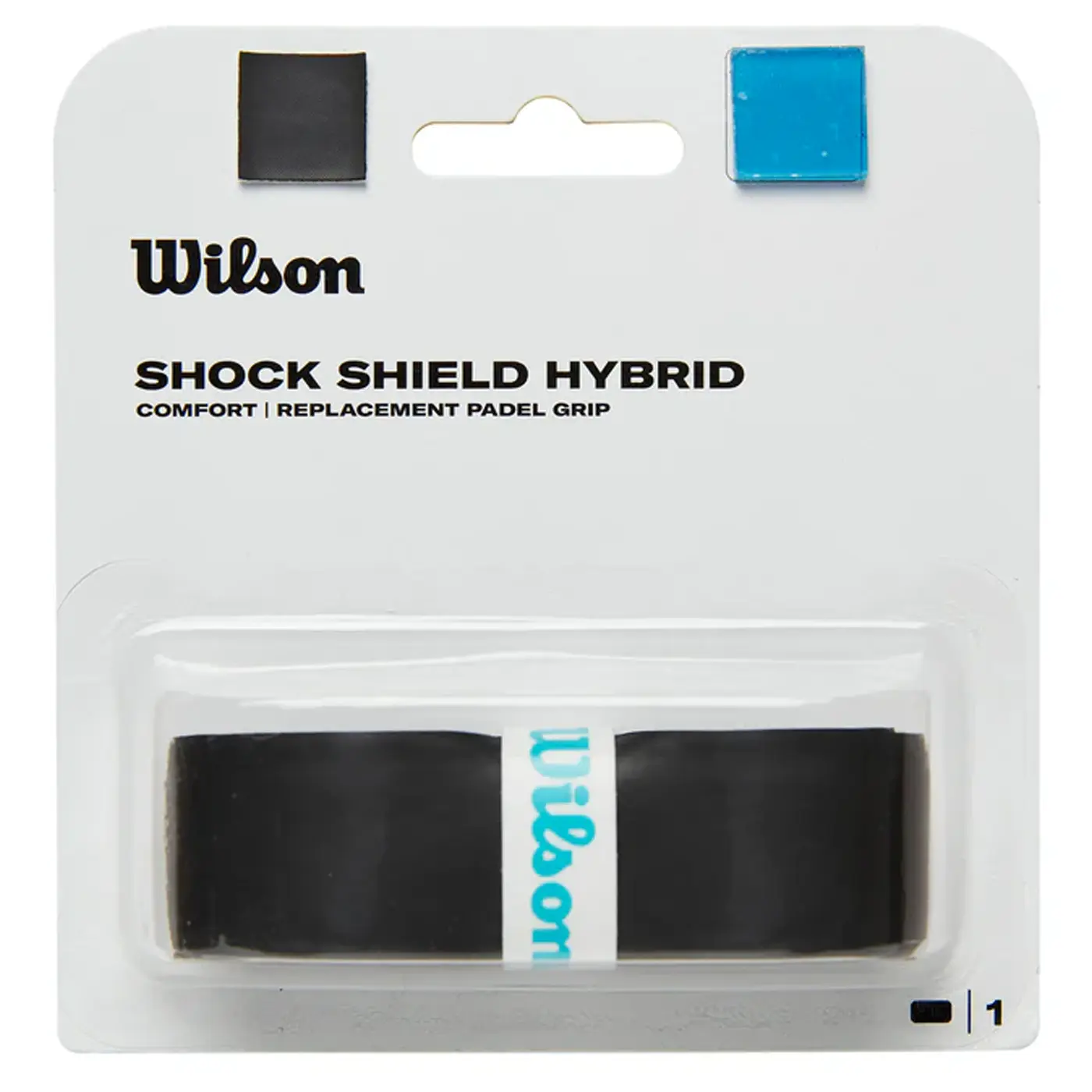 WILSON PADEL SHOCK SHIELD HYBRID REPLACEMENT OVERGRIP WILSON PADEL SHOCK SHIELD HYBRID REPLACEMENT OVERGRIP