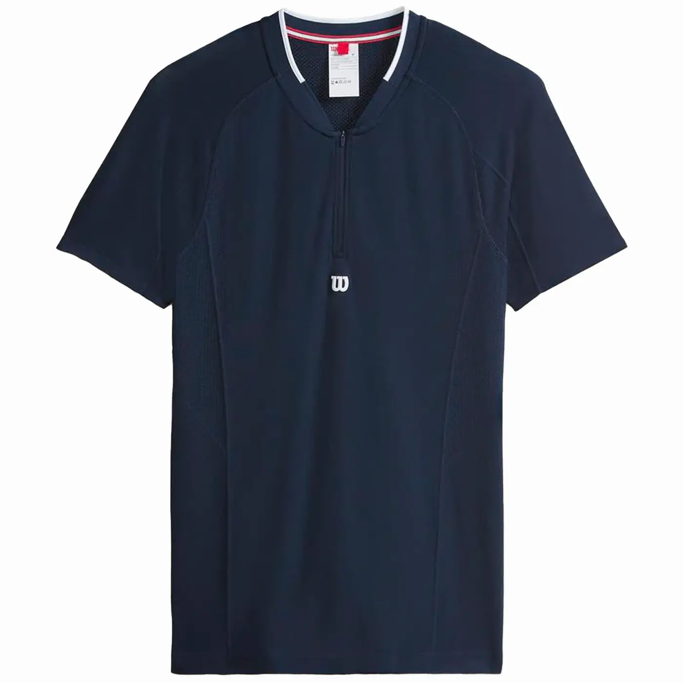 Wilson Padel Shirt Players Seamless Zip Henley 2.0 image 15 Wilson Padel Shirt Players Seamless Zip Henley 2.0 image 15