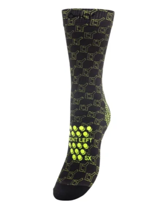FLOKY Padel Biomechanical Socks S-Mash Logomania