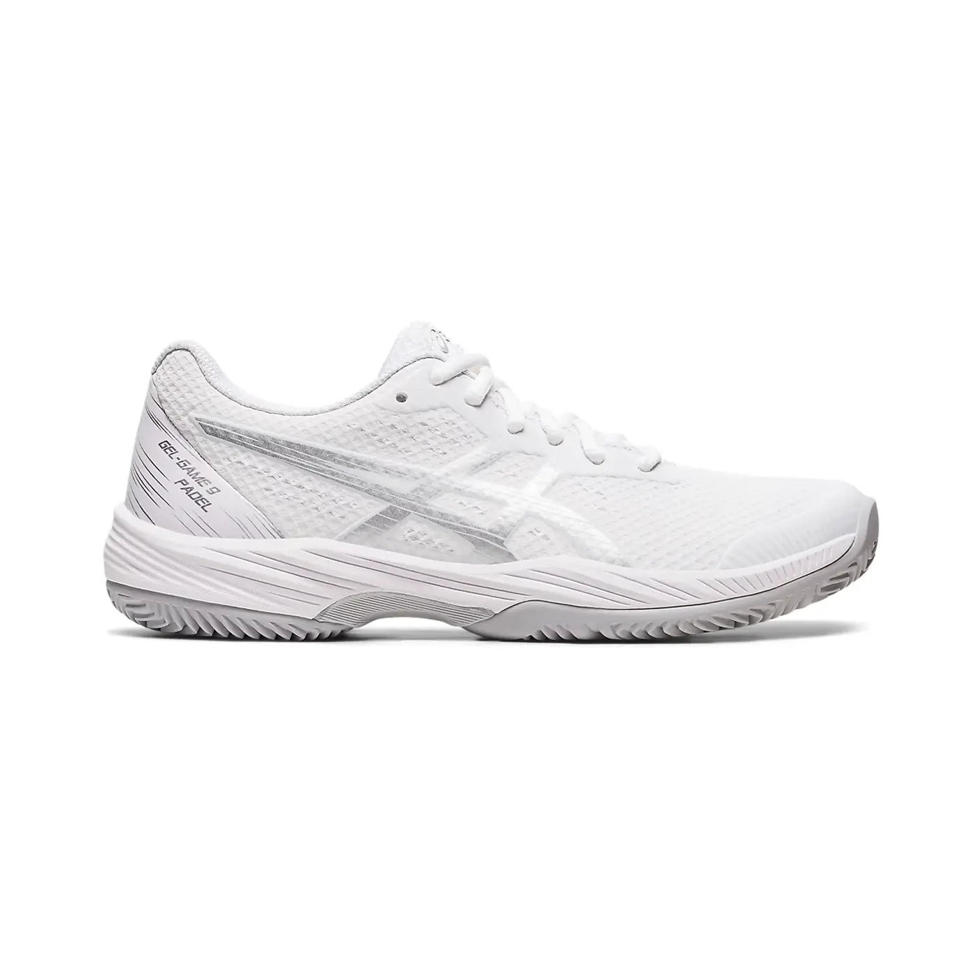 ASICS GEL-GAME 9 Women's Padel Shoes White 01 ASICS GEL-GAME 9 Women's Padel Shoes White 01