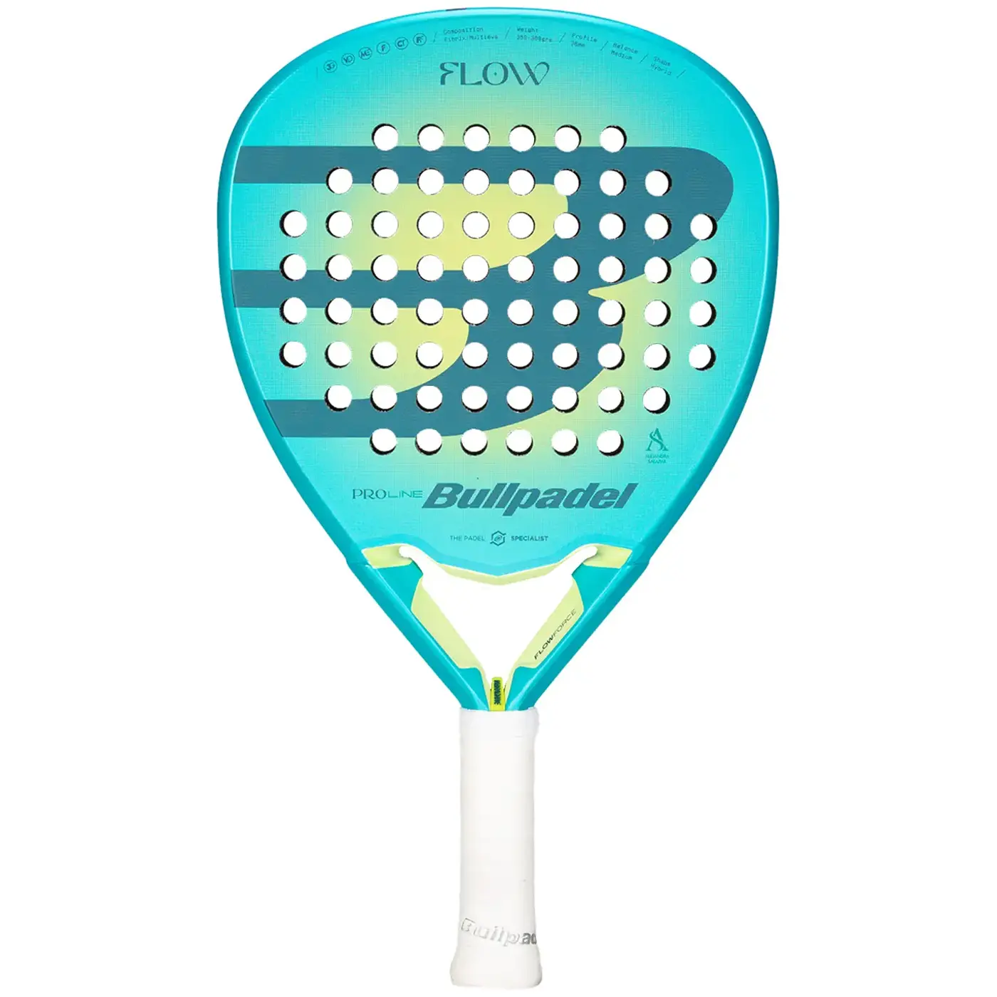 BULLPADEL FLOW W 2025 Padel Racket 01 BULLPADEL FLOW W 2025 Padel Racket 01