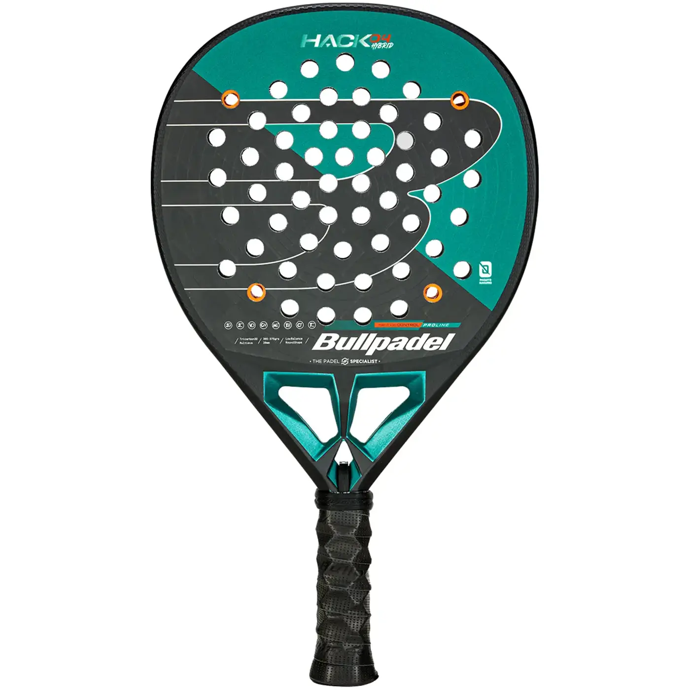 BULLPADEL HACK 04 HYBRID 2025 Padel Racket 01 BULLPADEL HACK 04 HYBRID 2025 Padel Racket 01