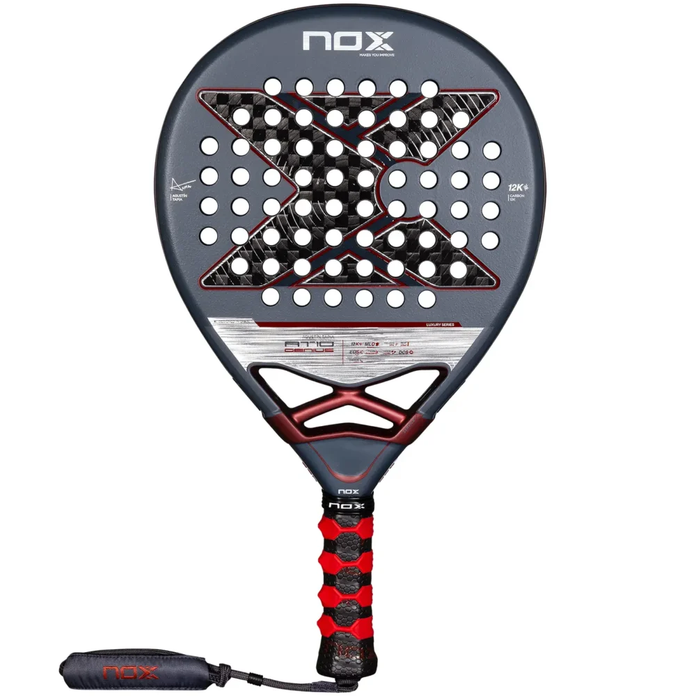 NOX AT10 Luxury GENIUS 12K 2025 Padel Racket Agustin Tapia - Image 2