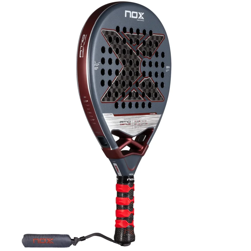 NOX AT10 Luxury GENIUS 12K 2025 Padel Racket Agustin Tapia - Image 3