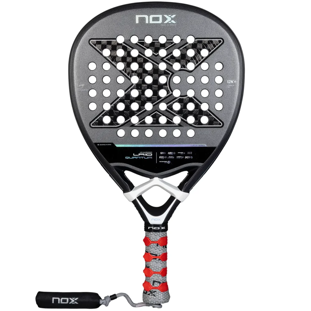 NOX LA10 Quantum 12K Padel Racket Leo Augsburguer - Image 2