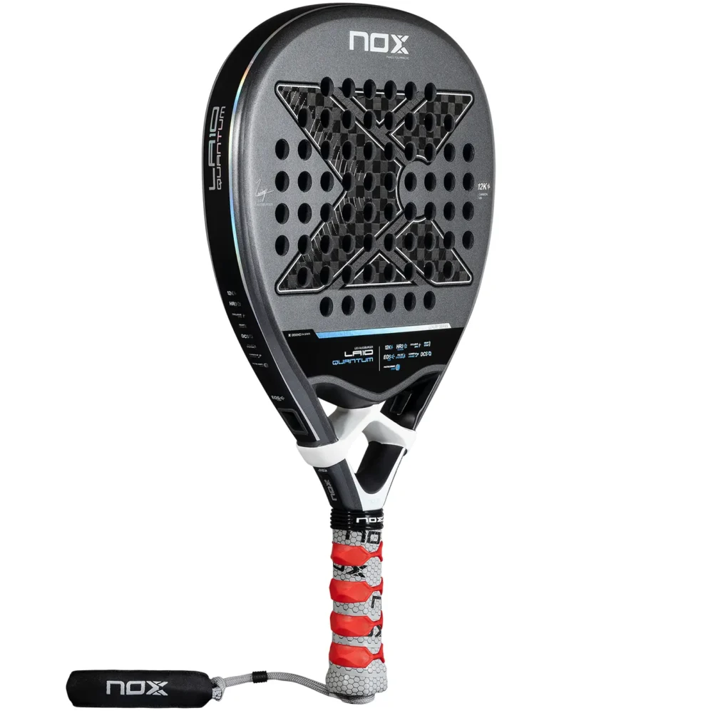 NOX LA10 Quantum 12K Padel Racket Leo Augsburguer - Image 3