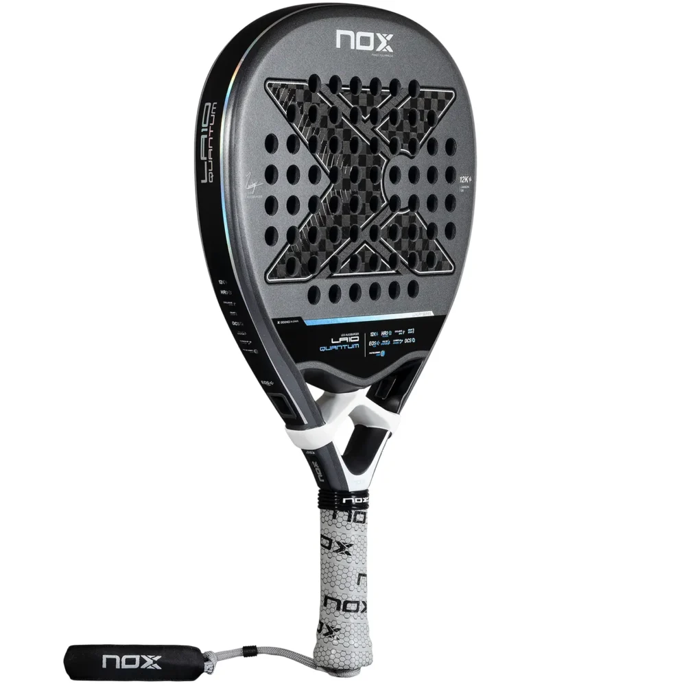 NOX LA10 Quantum 12K Padel Racket Leo Augsburguer - Image 4