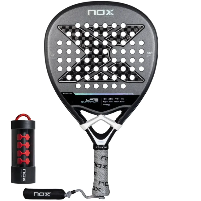 NOX LA10 Quantum 12K Padel Racket Leo Augsburguer