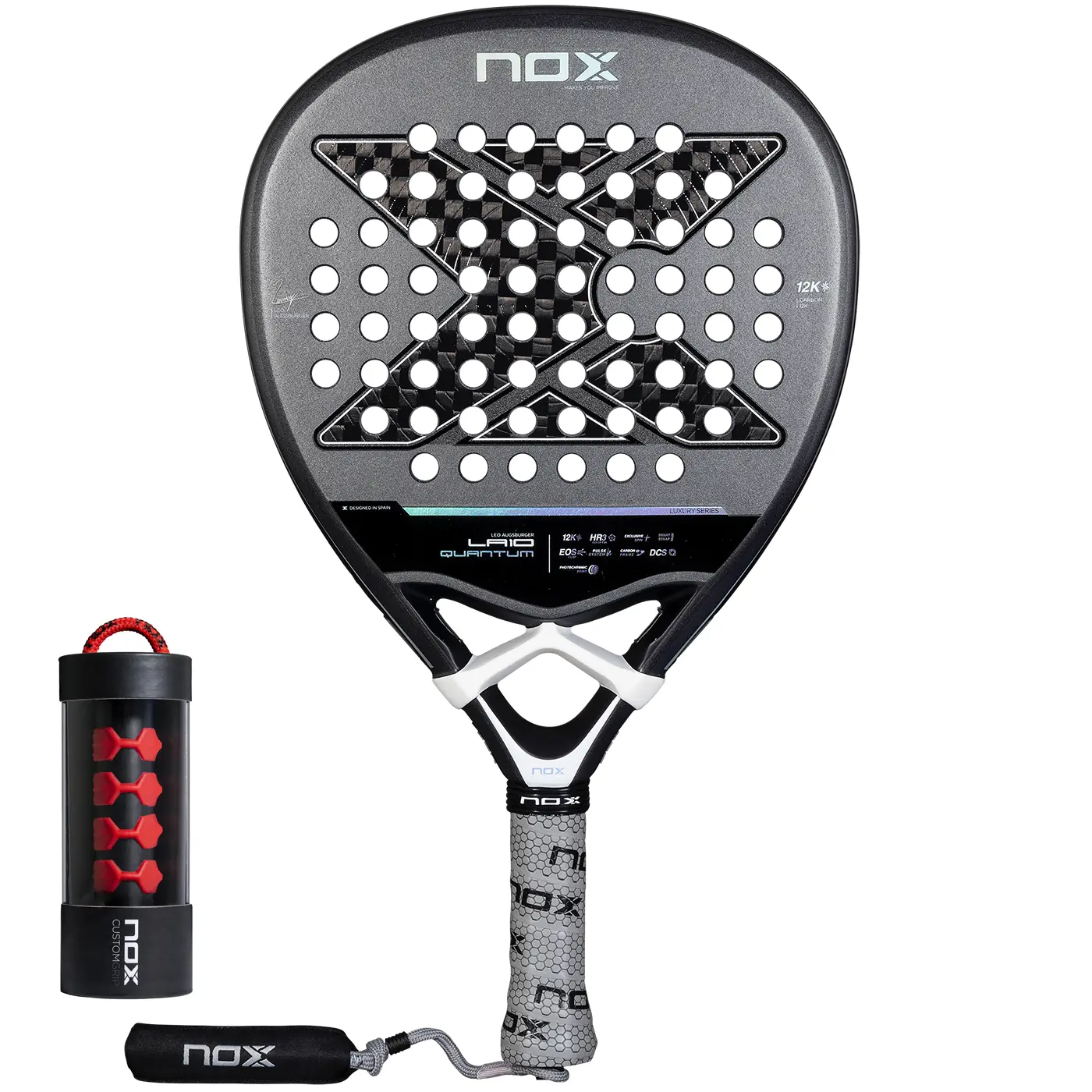 NOX-LA10-Quantum-12K-2025-Padel-Racket-Leo-Augsburguer.webp NOX LA10 Quantum 12K Padel Racket Leo Augsburguer - Image 1