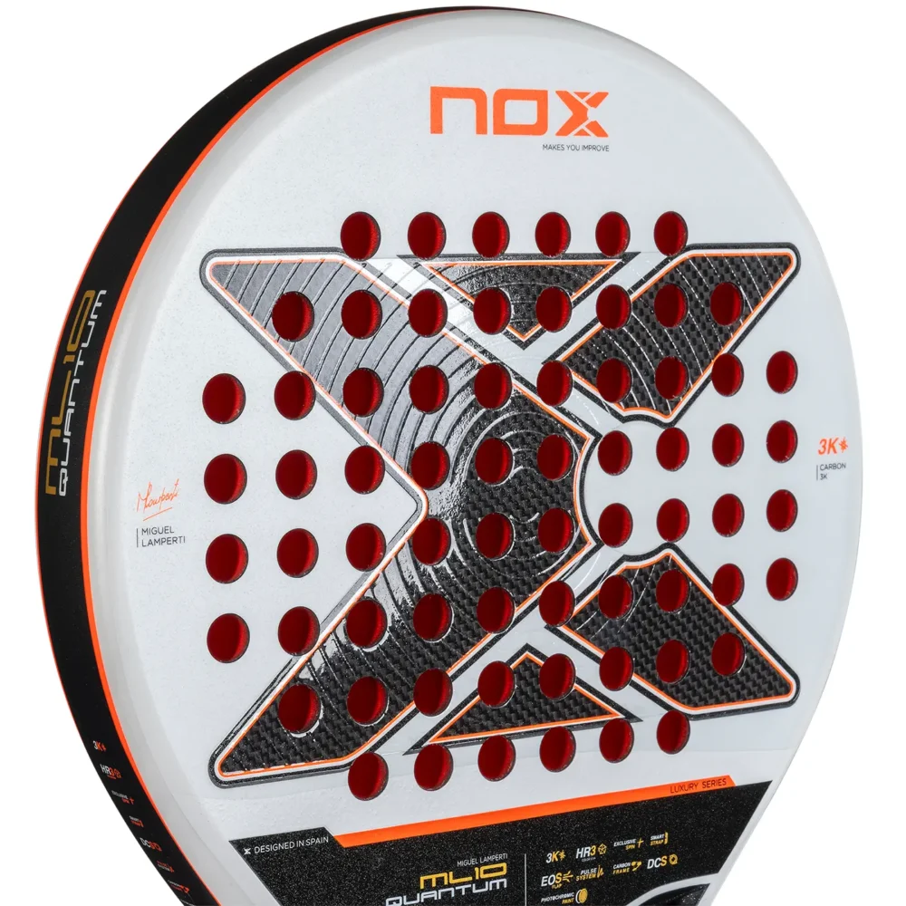 NOX ML10 Quantum 3K 2025 Padel Racket Miguel Lamperti - Image 11