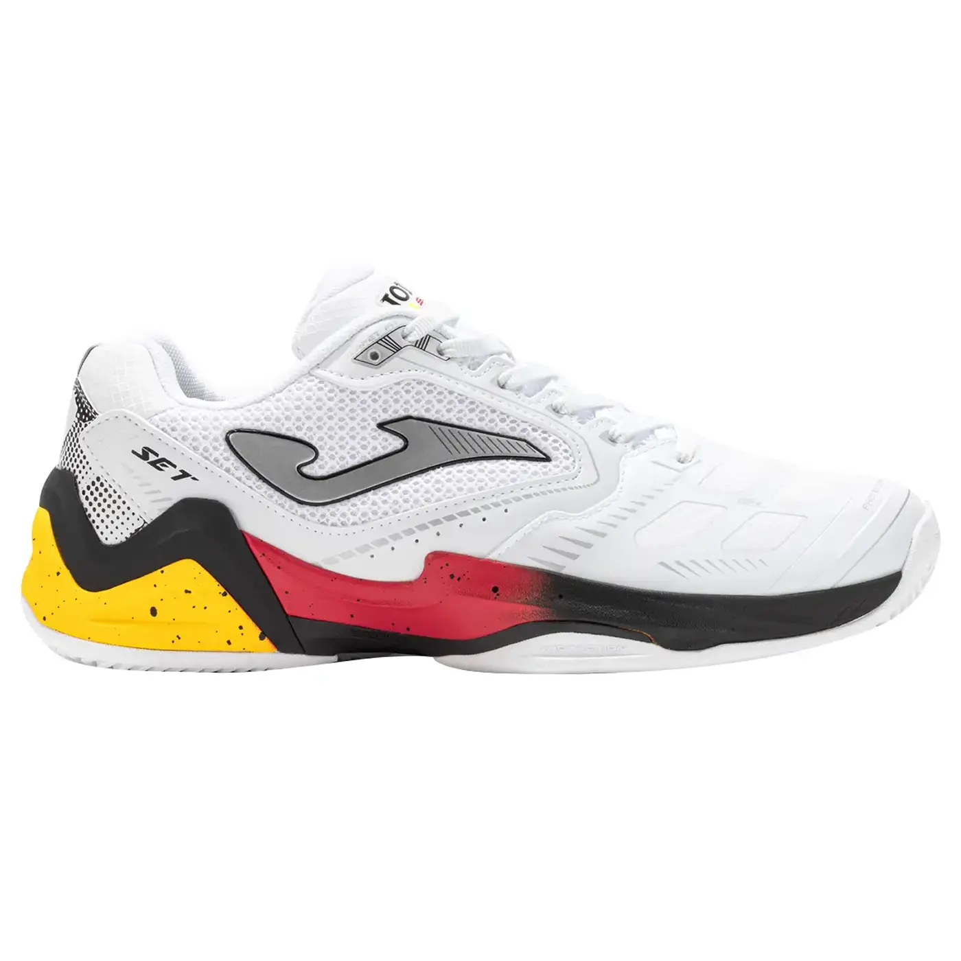 JOMA Set Men 2402 Padel Shoes White Red 00 JOMA Set Men 2402 Padel Shoes White Red 00