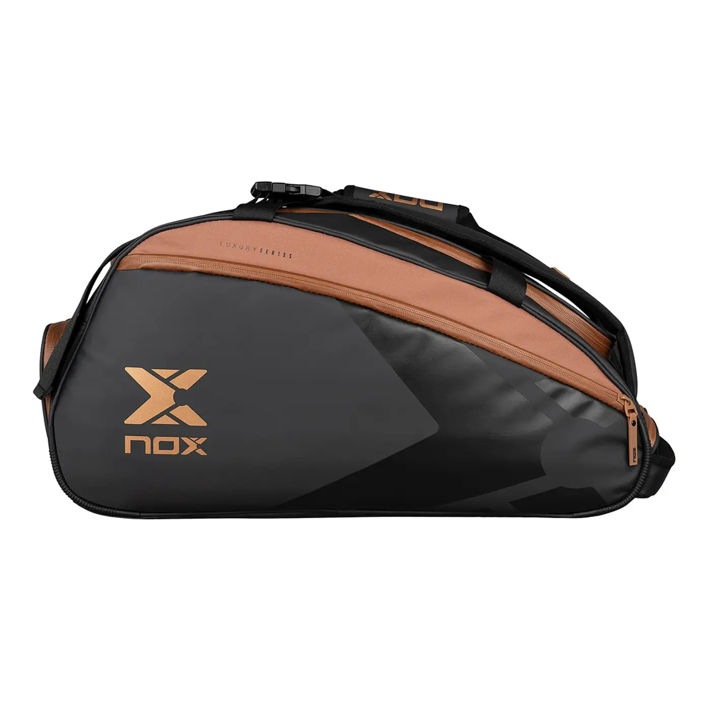 NOX Open Series Padel Bag Black Brown 03 NOX Open Series Padel Bag Black Brown 03