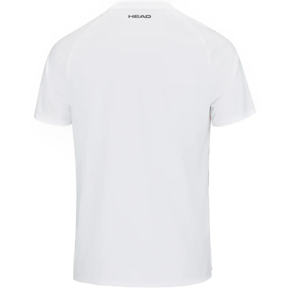 HEAD Performance Padel T-Shirt Men Printed White 02