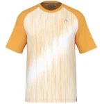 HEAD Performance Padel T-shirt Men Banana white 01