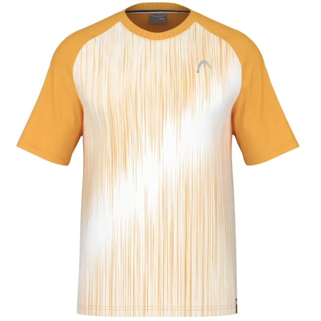 HEAD Performance Padel T-shirt Men Banana white 01