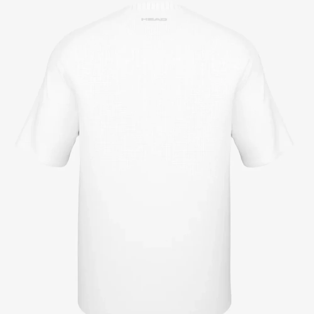 HEAD Performance Padel T-shirt Men Yellow White 01