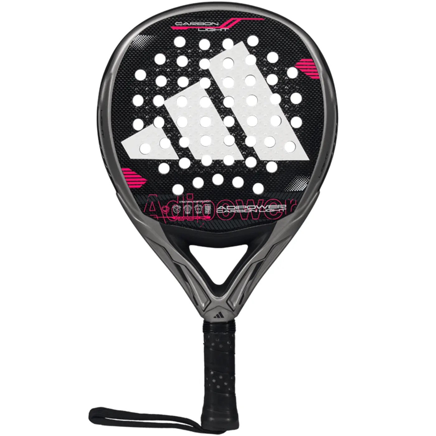 ADIDAS Adipower Carbon Light 3.4 Padel Racket 2025 04 ADIDAS Adipower Carbon Light 3.4 Padel Racket 2025 04