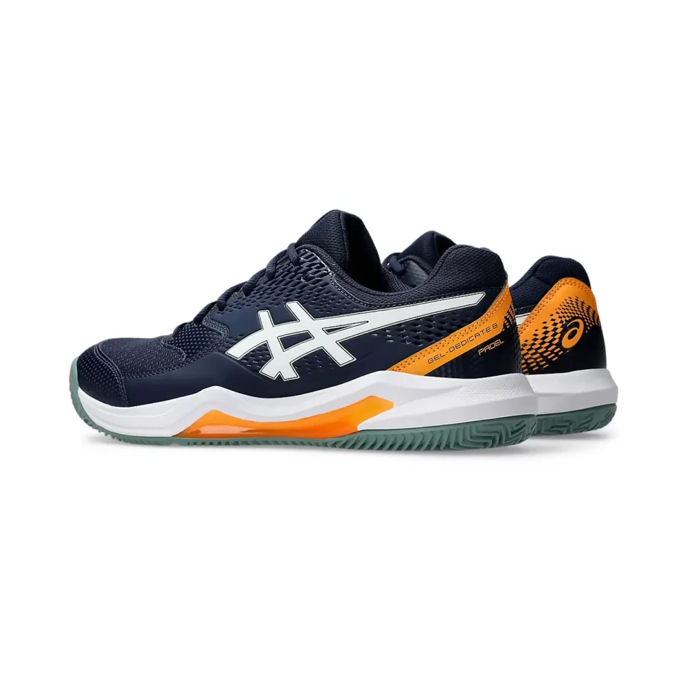 ASICS Gel-Dedicate 8 Men Padel Shoes Midnight White 03