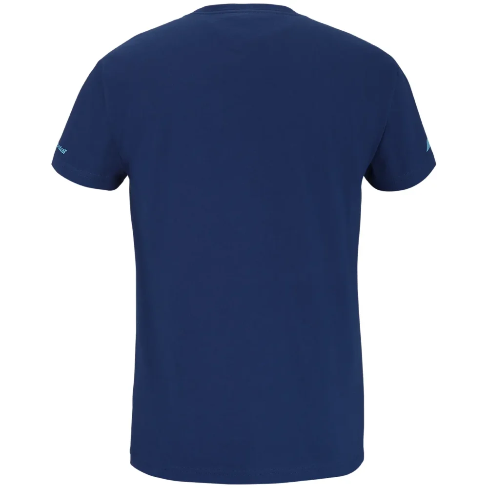 BABOLAT Padel Cotton T-shirt Juan Lebrón Men Blue 02