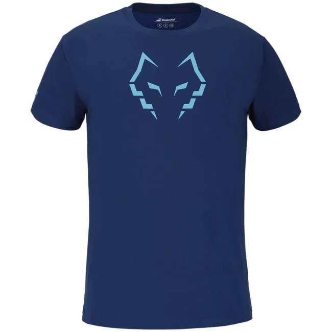 BABOLAT Padel Cotton T-shirt Juan Lebrón Men Blue 03