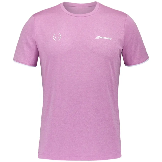 BABOLAT Padel Crew Neck Tee Juan Lebrón Men Pink 03