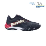 BABOLAT Jet Premura 2 Men Padel Shoes Black Red 01